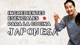 Los ingredientes para cocina japonesa  cultura japonesa [upl. by Schwenk]