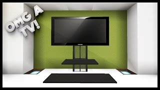 Minecraft  How To Make A TV [upl. by Cinderella]