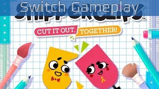 Snipperclips  Nintendo Switch Gameplay HD60FPS [upl. by Standice959]