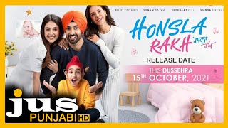 Honsla Rakh Punjabi Movie Star cast Exclusive Interview JusPunjabiTVOfficial [upl. by Ledif]