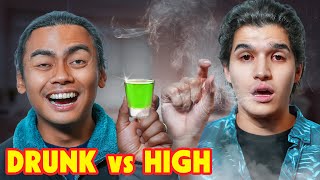 WHICH IS WORSE DRUNK VS HIGH [upl. by Ayamahs]