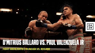 FIGHT HIGHLIGHTS  DMitrius Ballard vs Paul Valenzuela Jr [upl. by Klotz637]