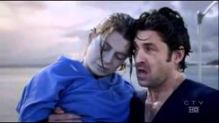 Greys Anatomy 3x16 Derek saves Meredith from the water [upl. by Nelluc]