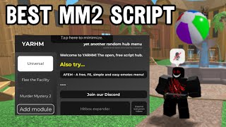 Best Murder Mystery 2 🌊 Script  YARHM Script MM2 [upl. by Duff]