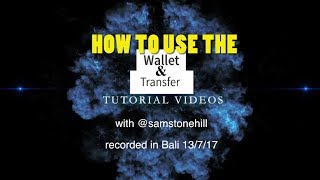 Steemit Wallet amp Transfer procedure using Bittrex [upl. by Elia]