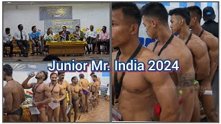 junior Mr India 2024 weighing BodybuildingCompetition [upl. by Rosita414]