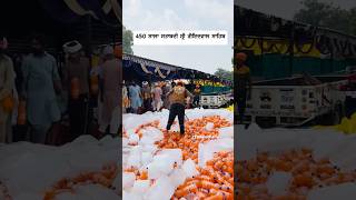 Worlds Largest Pizza Burger Langar in Punjab😱☝🏻😳 trending viralfood Baoli Sahib Langar [upl. by Rehtse363]