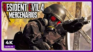 LLEGA EL MODO MERCENARIOS Y ES BRUTAL  RESIDENT EVIL 4 REMAKE Gameplay Español [upl. by Oivlis]