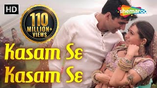 Kasam Se Kasam Se  Jaanwar Songs HD  Akshay Kumar  Karisma Kapoor  Udit Narayan  Gold songs [upl. by Kitarp]