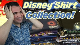 My Entire Disney Shirt Collection Largest Disney Shirt Collection EVER [upl. by Aij276]