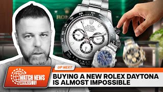 Buying a New Rolex Daytona Is Now Almost Impossible  7212024 Watch News Weekly [upl. by Chien]