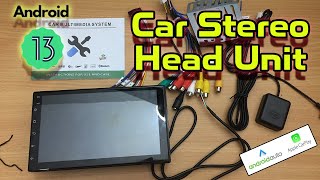 Android 13 Car Stereo Head Unit Unleash the Future of InCar Entertainment [upl. by Chemaram]