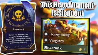 Zap Attack 3 STAR BLITZCRANK Hero Augment ReRoll I Set 12 [upl. by Doria]