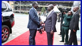 Watch Gachagwas HADDEST Moment at KICC as Fearless Raila STORMS Africa Climate Summit [upl. by Yrrah]