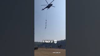 Parachute Regiment Training 🇮🇳❤☠️ indianarmy army paratroops reels youtubeshorts explore [upl. by Azmuh]