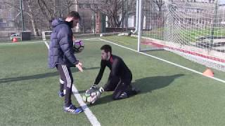 No 2 VUKAN RADOJEVIC GOALKEEPER TRAINING AT VIBORG KOCEIC AKADEMY 522018 [upl. by Madalena50]