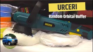 URCERI  Random Orbital Car Buffer  Polisher  9A  1100W [upl. by Debora926]