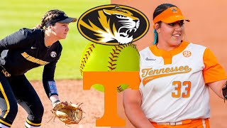 NCAA Softball Highlights 11 Missouri vs 9 Tennessee March 15 2024 [upl. by Knepper]