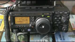 Yaesu FT897  FT857 Review [upl. by Akinas853]