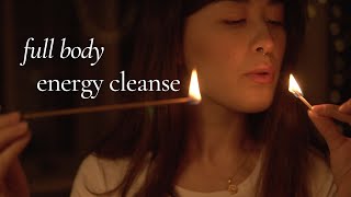 ASMR Full Body Energy Cleanse for Sleep Plucking Finger flutters hand movements [upl. by Oznecniv44]