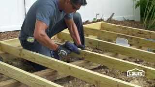 How to Build a Shed Foundation [upl. by Neirad526]