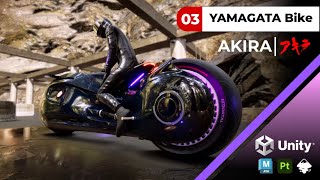 YAMAGATA’S BIKE  AKIRA  Concept Bike 03  Unity game engine  HDRP [upl. by Enivid390]