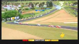 Fabien Coulthard Epic bathurst crash 2010 [upl. by Malachy61]