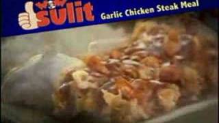 KFC Garlic Chicken Steak Meal Philippine TV Ad 2007 [upl. by Salhcin563]