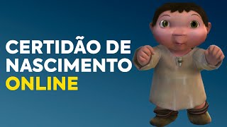 COMO EMITIR A CERTIDÃO DE NASCIMENTO ONLINE PASSO A PASSO [upl. by Pathe895]