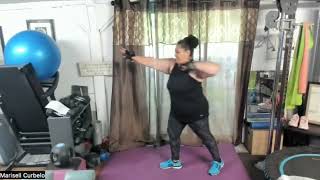 Weight training Home workout plus size edition [upl. by Kamerman]