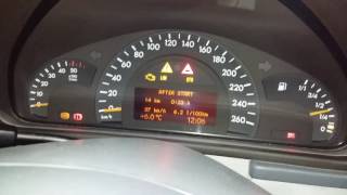 mercedes benz c class c220 cdi w203 engine start problem Проблема запуска двигателя [upl. by Nylyak]