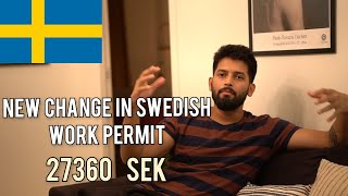 Sweden work permit rule change  Change in immigration policy  Hindi  Roam With Ashutosh [upl. by Sherar]