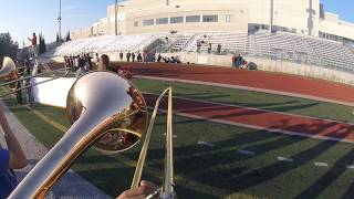 PCC Tournament of Roses Honor Band 2019  Trombone Head Cam FULL BANDFEST SHOW [upl. by Fernyak]