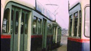 Oud Amsterdam trams van 50 jaar geleden [upl. by Willmert]