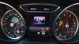 2017 MercedesBenz A 250 Sport 4MATIC W176 MoPf  0100 kmh 060 mph Tachovideo Beschleunigung [upl. by Candie77]