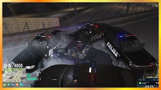 4HEAD And Vingle Get Chased By Whole PD  NoPixel 40 GTA RP [upl. by Rai]