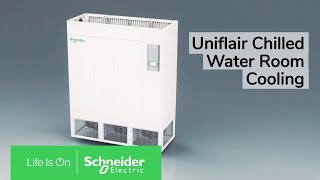 Uniflair Chilled Water Room Cooling Water at its Best Shape  Schneider Electric [upl. by Nosduj]