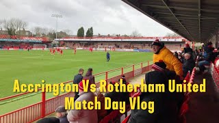 Accrington Stanley 12 Rotherham United Vlog  201920 [upl. by Nhguaval]