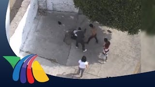 Golpean brutalmente a policía en Morelos [upl. by Artaed]