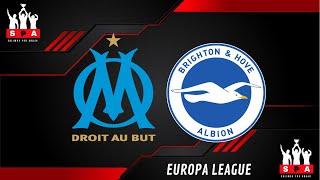 OLYMPIQUE DE MARSELLA VS BRIGHTON EN DIRECTO ⚽️ ⚽️ ⚽️  EUROPA LEAGUE  FECHA 2 [upl. by Rocky]