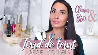 FOND DE TEINT Bio  Clean  Quel est le MEILLEUR  🌿 [upl. by Caesaria]