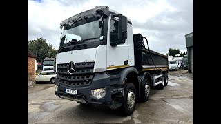 2017 Mercedes Arocs 3240 8x4 Tipper [upl. by Feucht]