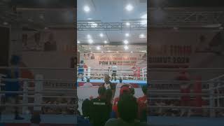 Final tinju pon Huswatun NTB VS DOMINIKA ASNAT NTT [upl. by Alliehs906]