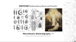 Biostratigraphy  EART27201  Sedimentary Rocks and Fossils [upl. by Ailegnave365]