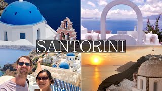 4 Beautiful Days in SANTORINI Vlog  Thira Oia Blue Domes Sunsets Volcano Tour Greece [upl. by Cummins]