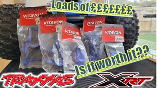 Is it worth upgrading your RC car with alloy parts  we fit a load of Vitavon parts to Traxxas XRT [upl. by Ilrebma834]