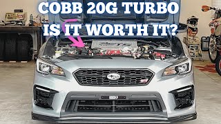 Review COBB 20G Turbo Subaru WRX STI [upl. by Boardman819]