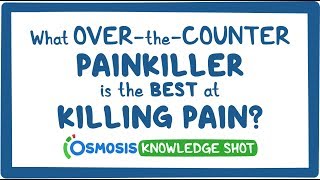 What overthecounter painkiller is the best at killing pain [upl. by Athalla]