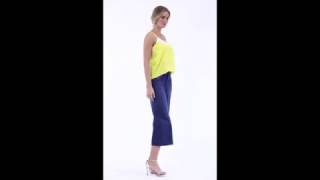 Blusa de Alças e Pantacourt Jeans  Mink  Posthaus [upl. by Everest]