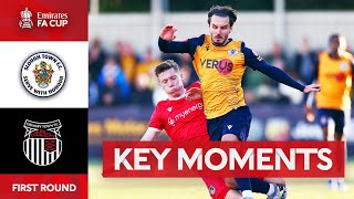 Slough Town v Grimsby Town  Key Moments  First Round  Emirates FA Cup 202324 [upl. by Naerol]